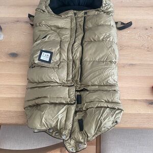 Kids Gold Puffer Bag